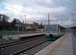 654 043 (VT43) als VIA83116 in Falkenau, 27.10.09.