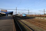 Der Bahnhof Cheb/Eger am Abend des 24.10.16