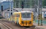 814 086 rangierte am 04.07.13 in Decin.