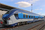 Der RegioShark 844 024 wartet am 04.10.2018 in Liberec auf seinen nächsten Einsatz.