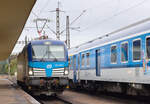 193 769 beim Rangieren am 27.08.2021 in Praha-Smíchov.