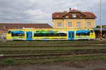 CD 841 011-0 als Os 28307 (Kostelec u Jihlavy - Slavonice) am 10.August 2019 im Bahnhof Telc.