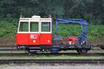 SZDC 99 54 9628 168-3 (MUV 69.2 716) am 07.September 2019 im Bahnhof Hrusovany nad Jevisovkou.