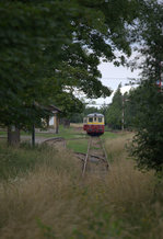 Hier ist die Eisenbahn zu Ende, heute endet die Streke  Ceska Kamenice-Ceska Lipa Strelnice in Kamenicky Senov und wird als Museumsbahn betrieben. 02.07.2016 11:48 Uhr.