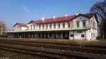 Hauptbahnhof Kladno am 7.3.2012. (Bau von 1875)