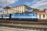 CD 242 229-3 fährt am 15.August 2018 aus dem Bahnhof Brno hlavni nadrazi.