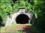 Tunnel bei Rynholec (Baujahre 1897, Länge 400m)am 22.