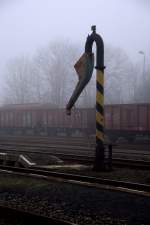 ein Wasserkran (Bauart typisch für Tschechien ???)in Rumburk.19.01.2014 14:09 Uhr.