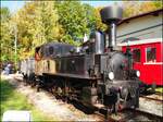 310 076 am 10.10.21 im Eisenbahnmuseum Lužná u Rakovníka.