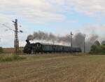 Zum Tag der Eisenbahn am 12.09.26, fuhren 313 432 und 310 072 eine Rundfahrt von Cheb nach Tr�nice und dann �ber die Verbindung nach Franti�kovy L�zně und zur�ck nach Cheb.