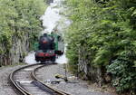 Dampflokomotive vom Typ CS 400  historischer Zug auf der ber�hmten Zubačka, die das Isergebirge mit dem Riesengebirge verbindet.