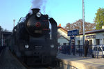 Hier hat sich 464 008 vor den Sonderzug nach Mseno gesetzt. Praha Branik 30.04.2016 
06:58 Uhr.