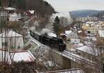 475 111 fuhr am 03.12.22 die Pendelfahrten von Sokolov nach Kraslice und zurück. Hier ist der Zug in Kraslice bei der Rückfahrt zu sehen.