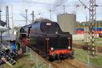 Gräfin 475 179 rollt leise ins Bw von Ceske Budejovice ein am 22 September 2018.