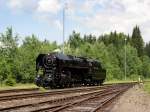 Die 475 111 am 04.06.2011 bei einer Rangierfahrt in Bhmisch Eisenstein. 
