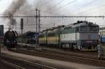 Wenn der Dampf es will, stehen E- und Diesel still.  26.09.2015 10:27 Uhr
Hradec Kralove 