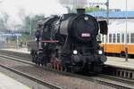 CSD Kriegslok 555.0153 lauft um in Benesov u Prahy während STEAM53.