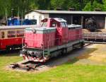 T466.0268 (735 268-6) im Eisenbahnmuseum Luzná u Rakovnika am 23.5.2015.