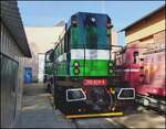 Českomoravsk� Cement ČMC 740 434-6 (baujahre 1987) am 1.10.2026 in LOCO CARE Kladno.