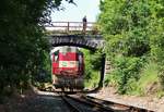 742 194-4 fuhr am 04.06.18 mit der Übergabe von Aš durch Hazlov nach Cheb.