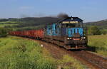 Der Mn 87800 mit Doppeltransistoren auf dem Weg gen Poběžovice.