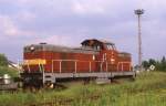 T 4660290 stand am 21.6.1988 schon auf dem Abstellgleis in Ceske Velenice.
Diverse Teile, wie zum Beispiel der Abgasschlot, fehlten bereits.