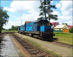 CD Cargo 742 329-6 in Bf. Belcice am 7.7.2016