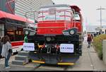 2744 005-5 (EffiShunter 1000), hergestellt von CZ LOKO, a.s., der Mercitalia Rail steht auf dem Gleis- und Freigelände der Messe Berlin anlässlich des  Tags des Eisenbahners  im Rahmen der