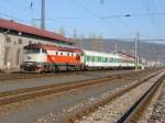 749 008-9 am 24.02.2008 mit Rychlik Liberec - Usti nad Labem hl.n.