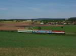 749 006-3 mit R 1247 nach Prag bei Ostrov u Tochovic am 17.05.2009