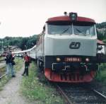 Die 749 181-4 am 29.6.2002 in Tanvald