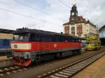 749 121-0 abgestellt am 26.08.12 in Praha hl.n.