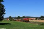 749 247 mit den Os 11917 Sobotka - Jičín unterwegs bei Kozodírky, 01.08.2020