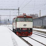 Rangierfahrt in Marianske Lazne, Sonderzug EVU Valenta Rail.