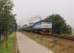 T 478 2065 als Sp 1272 mit T 478 1006 als Sp 1275 zu sehen am 21.08.21 in Neratovice.
