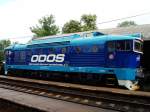 ODOS 750 111-7 auf Bahnhof Frentt po Radhotěm am 28.6.2012