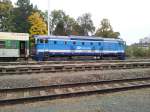 Diesellok der BR 750 in Trutnov am 09.10.2012 

