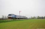 750 708 mit R1290 von Praha Masarykovo nádraží nach Rakovník am 01.05.2013 in Jeneč