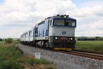 Bei Krizanovice kam heute am 14.06.2016 750704 mit dem SP1759 CIMBURK n.