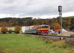 750 705-6 als R 889 zu sehen am 23.10.25 in Luhačovice.