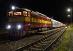 750 705-6 als R 858 zu sehen am 23.10.25 in Luhačovice.