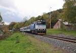 750 701-5 als Sp 1409 zu sehen am 14.10.26 bei der Ausfahrt in Lipov� L�zně.