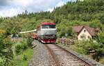 T 478 2006 (751 236-1) fuhr am 29.05.25 von Benešov u Prahy nach Kyselka.