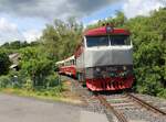 T 478 2006 (751 236-1) fuhr am 29.05.25 von Benešov u Prahy nach Kyselka.