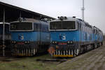 753 779-8 und 778-0 abgestellt in Liberec.