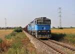 753 758 und 753 756 mit Mn 62402 (als Umleiter) zu sehen am 21.08.21 in Chotětov.