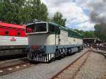 T 478 3001 - BR753  Brejlovec  (Baujahre 1973) im Eisenbahnmuseum Lun u Rakovnka am 22.