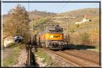 753 708 und 753 7xx fuhr am 31.10.2015 durch Velke Zernoseky gen Lysa nad Laben