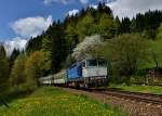 754 046 mit R 36827  am 12.05.2013 bei elezn Ruda-Albětn.