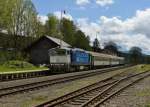 754 046 mit R 36827 nach Pilsen am 12.05.2013 in Spicak.